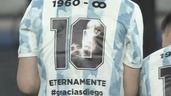 La Selección Argentina homenajeará a Maradona en el partido ante Chile