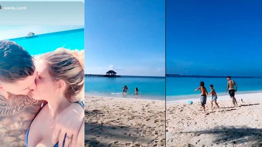 Las soñadas, y lujosas, vacaciones de Wanda Nara en las Islas Maldivas