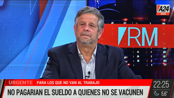 Es controversial: Adolfo Rubinstein opinó sobre el pedido de la UIA de no pagar salarios a quienes no se vacunen