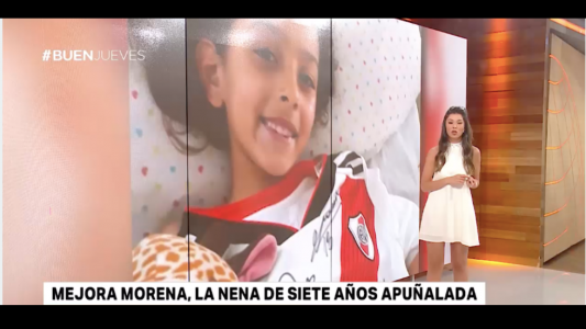 #FuerzaMorena: los vecinos le regalaron la tablet robada y la saludó Leo Ponzio