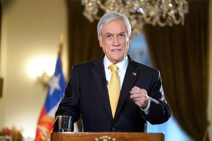 Sebastián Piñera anunció la primera muerte por coronavirus en Chile