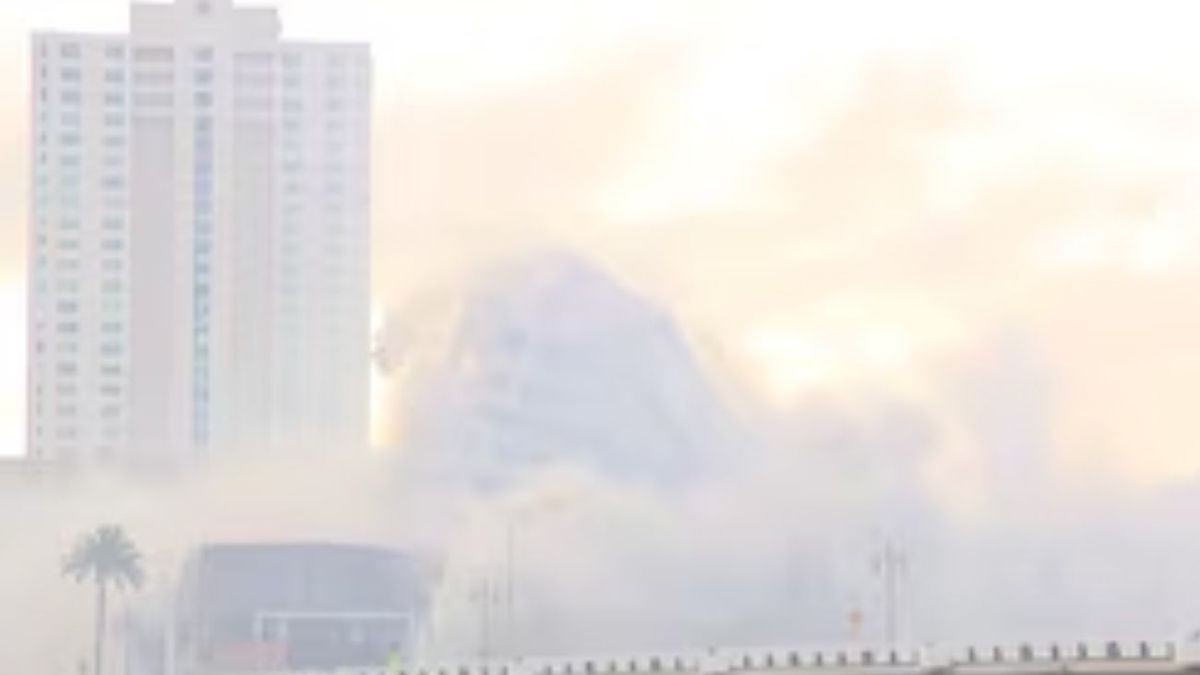 Video: demolieron el histórico Mandarin Oriental Hotel Miami y el impactante momento se volvió viral