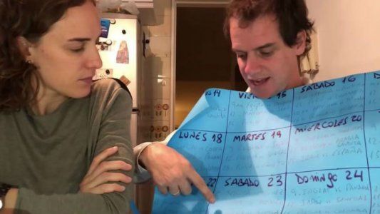 Lo hicieron de nuevo: la segunda parte del video viral de la pareja que discute por el Mundial