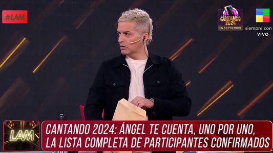 La lista completa de los confirmados para el Cantando 2024: sorpresas y una polémica participación