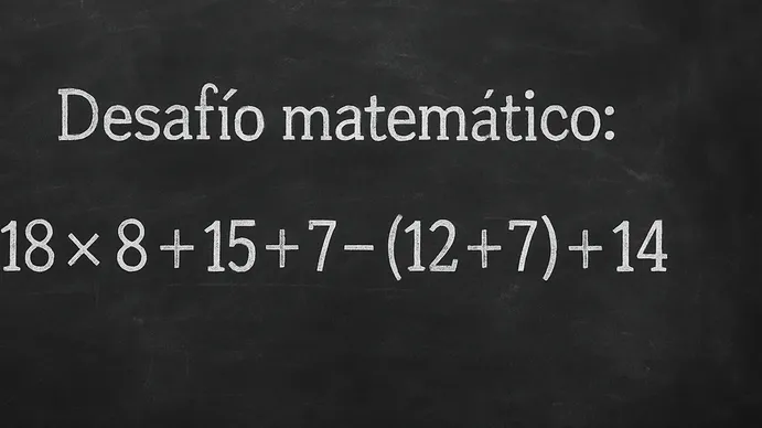 Desafío matemático: ¿cuánto tiempo te lleva resolverlo?