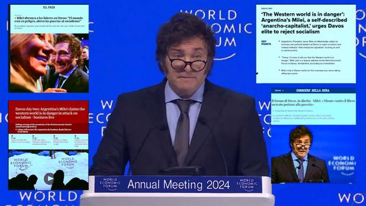 Milei llevó su particular visión del mundo, y sorprendió y descolocó a muchos en el foro de Davos