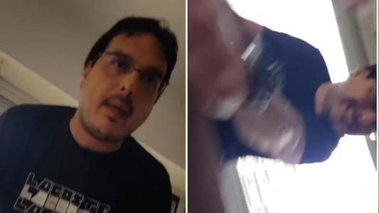 El estremecedor video de un médico acusado de abusar de su expareja: No te pegué fuerte