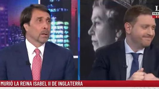 La broma de Eduardo Feinmann por la muerte de la Reina Isabel II que hizo que Jony Viale abandonara el estudio