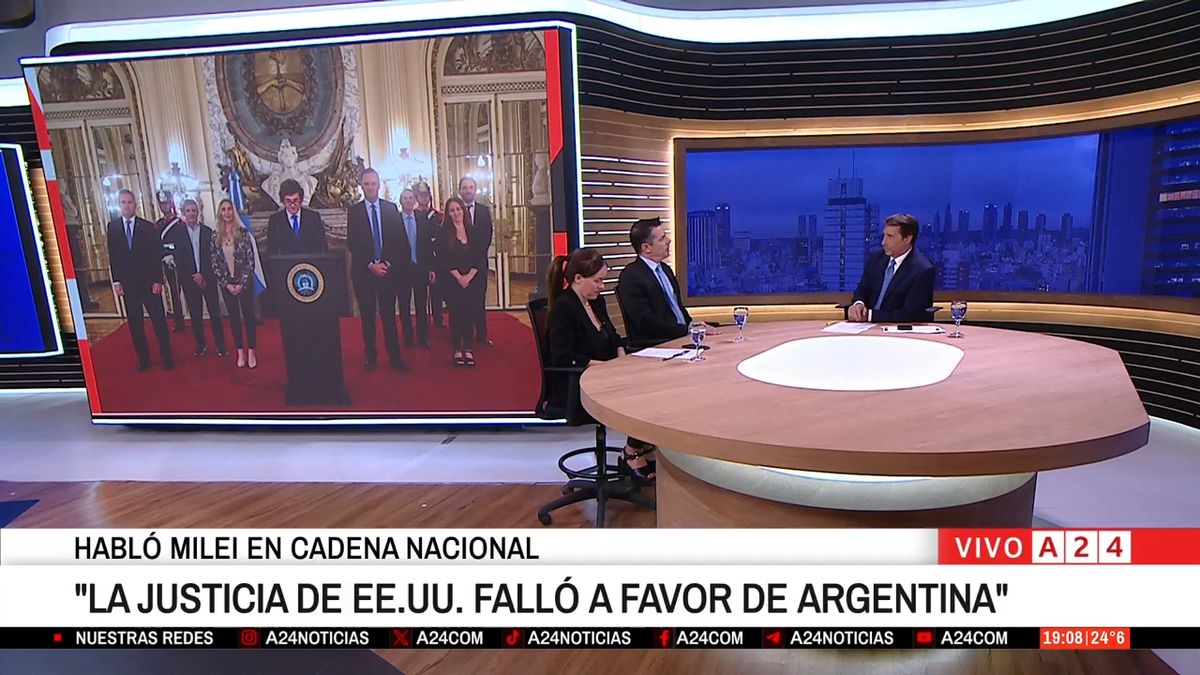 Funcionarios que participaron en la defensa argentina de YPF destacaron la estrategia de Milei