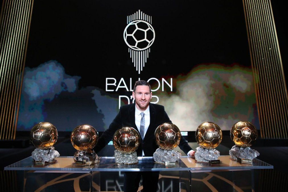 El tuit de la Selección Argentina dedicado a Lionel Messi tras su sexto Balón de Oro