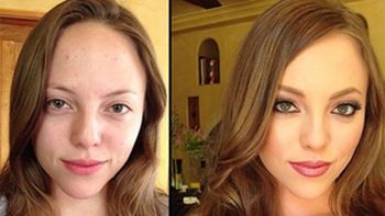 Holly Randall, es actriz y fotógrafa erótica estadounidense que quedó expuesta sin maquillaje.