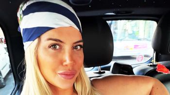 Las fotos de Wanda Nara en las playas de Río de Janeiro y el particular detalle que llamó la atención