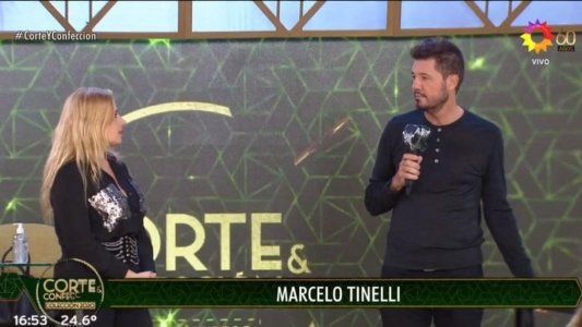 Tinelli habló de su accidentado regreso a casa: Pinchamos una goma y nos paró la policía siete veces