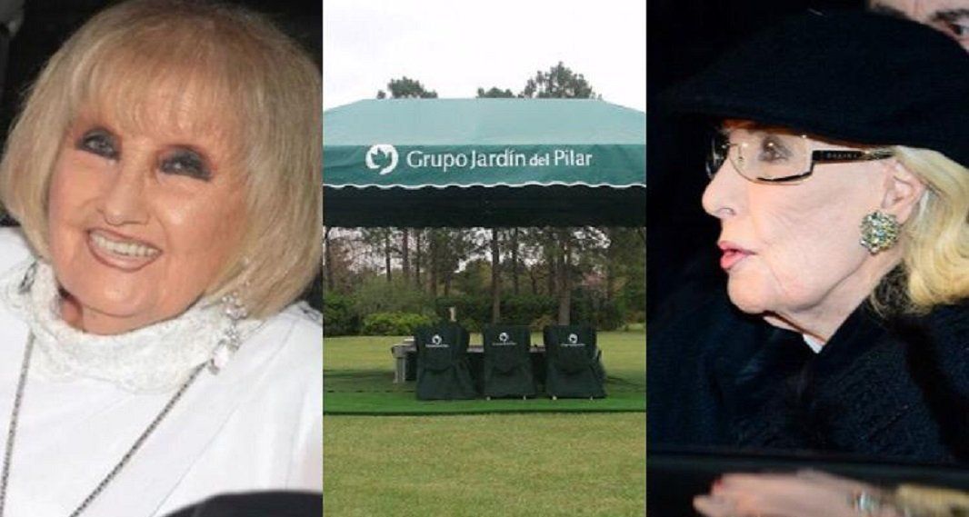 El solitario último adiós a Goldy, la hermana gemela de Mirtha Legrand