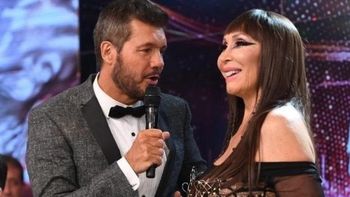 ¡Moria Casán se reconcilió con Marcelo Tinelli!