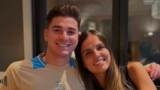 Julián Álvarez sorprendió a todos al revelar el nombre del primer hijo que espera con Emilia Ferrero