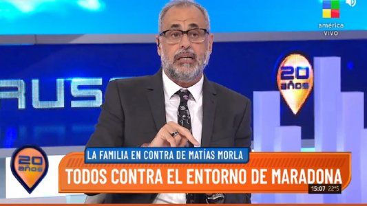 Jorge Rial contra el periodismo deportivo por el caso Maradona: Muchos participaron de las fiestas de Diego