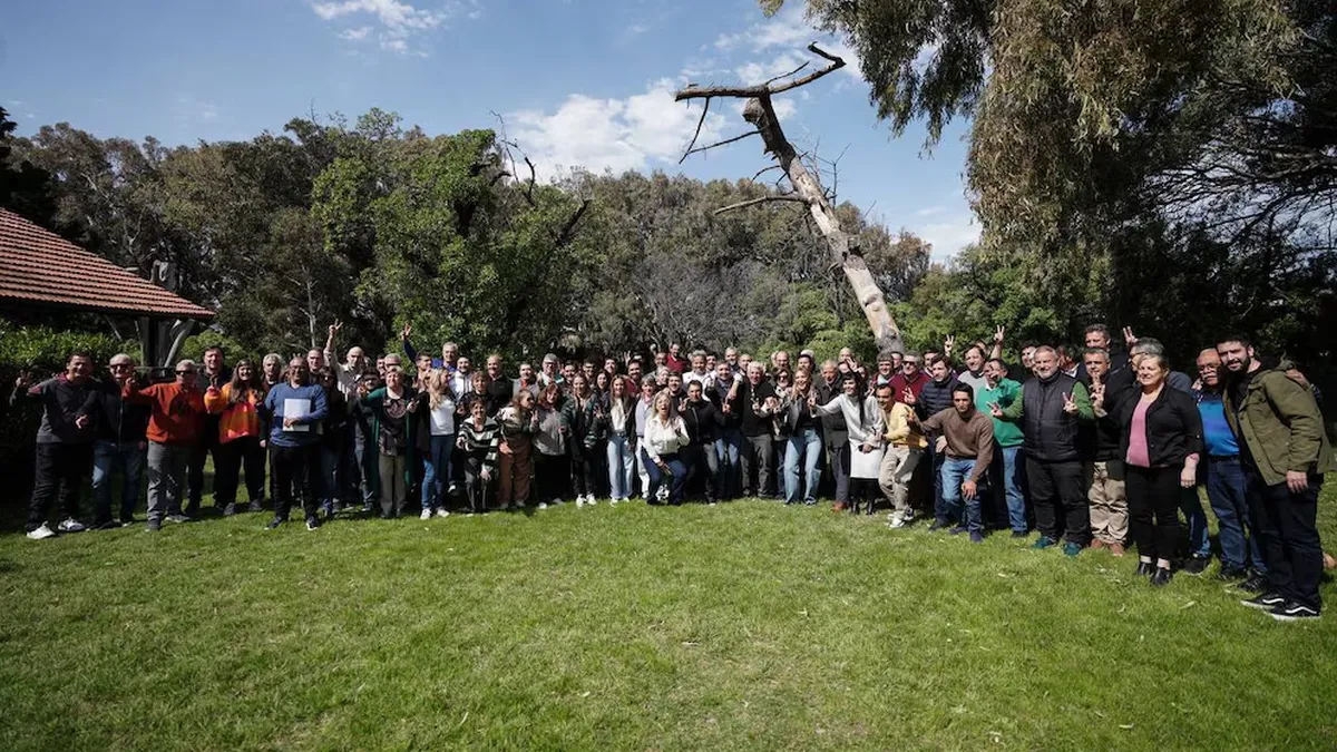 La foto de la unidad en le PJ bonaerense.