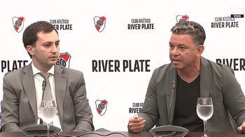 Gallardo y la calculadora en mano: el presupuesto que le queda a River en el mercado