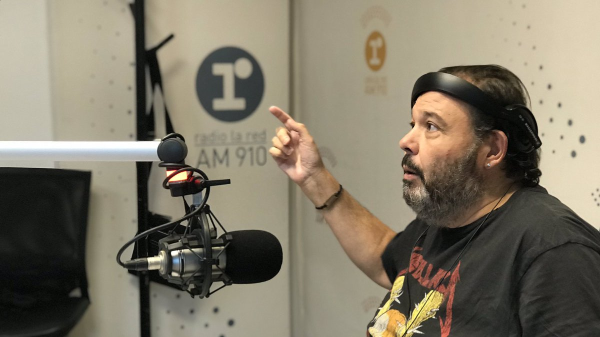 Marcelo Palacios en Radio La Red