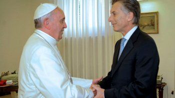 Macri y Vidal saludaron al papa Francisco por el sexto aniversario de su pontificado