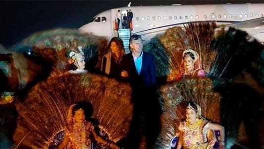 Macri ya está en la India y cambió el rumbo para visitar el Taj Mahal