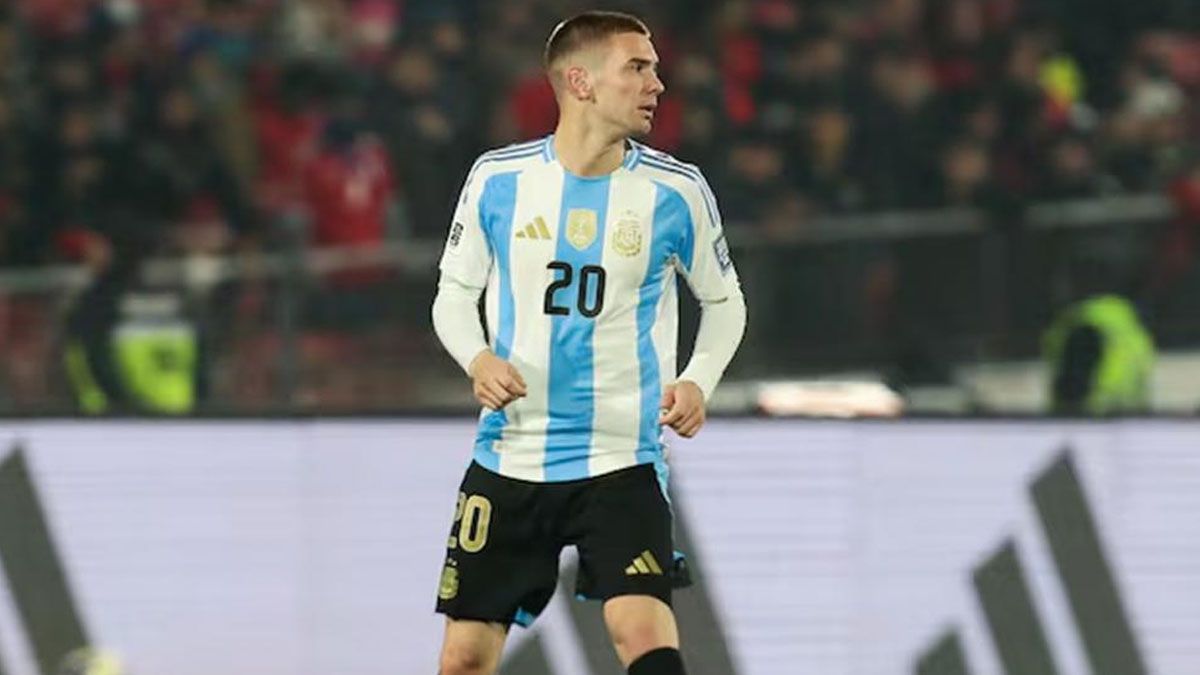 Franco Mastantuono debutó con la Selección y dejó un mensaje emocionante
