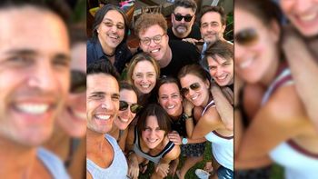 Diego Ramos y la juntada del elenco de Montaña Rusa: Fue un encuentro de gente que se quiere mucho