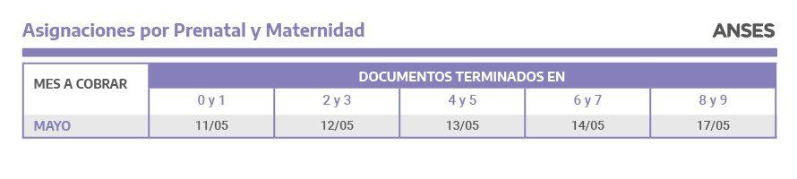 Anses: Ya está publicado el calendario de pagos para Mayo 2021