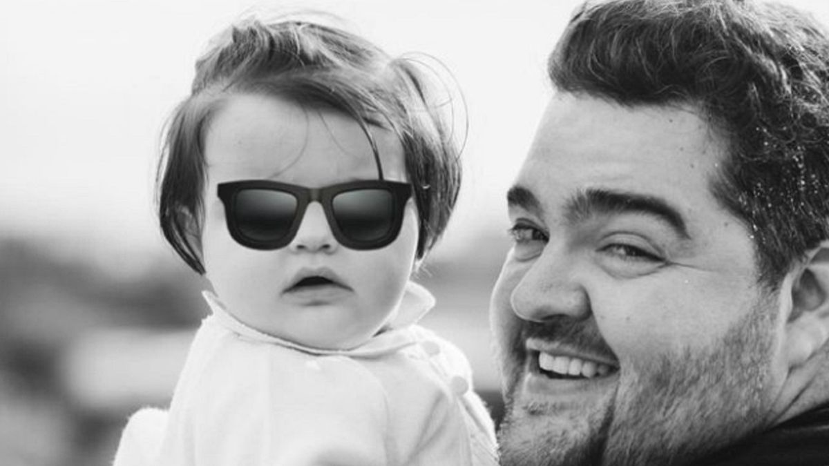 Emotivo posteo de Darío Barassi por el primer año de su hija Inés: Con locura...
