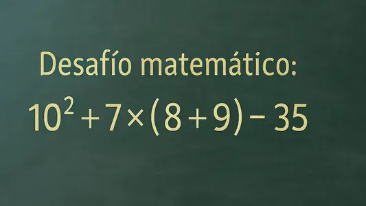 Desafío Matemático: este reto depende de una decisión clave