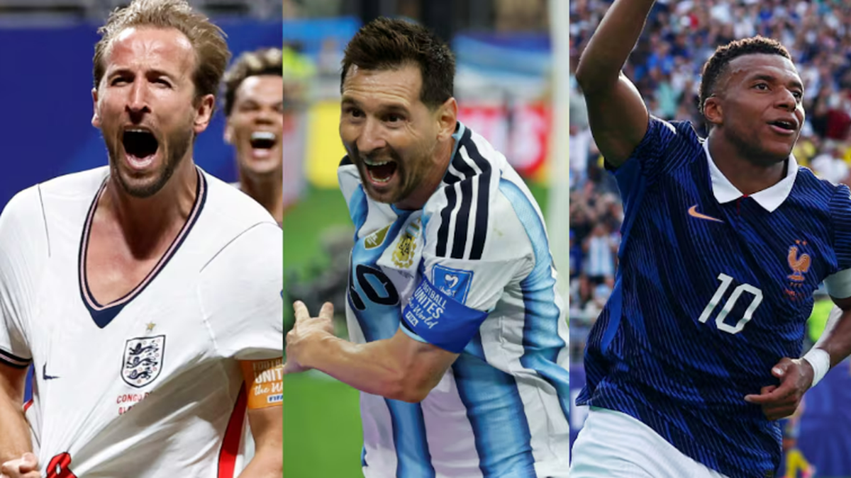 Lionel Messi y Kylian Mbappé lideran la tabla de goleadores del Mundial 2026. 
