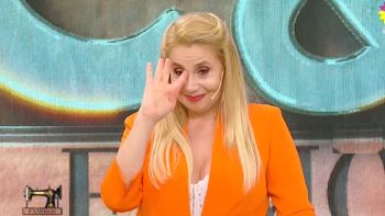 Andrea Politti rompió en llanto en Corte y Confección: Me emociona mucho