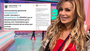 El pedido de perdón a Panam después del tape que generó malestar en el programa de Dumas y Listorti