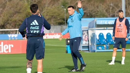 A la espera de Lionel Messi, la Selección Argentina se entrenó pensando en las Eliminatorias