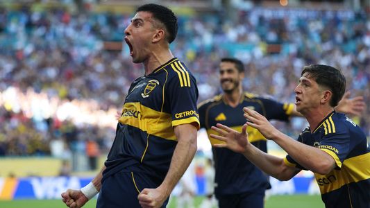 Córner, doble cabezazo y gol: así fue el tanto de Battaglia para Boca ante Benfica