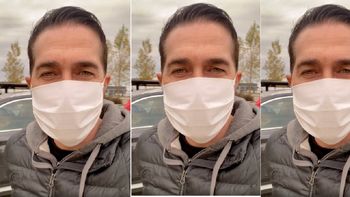 Le arrojaron una piedra al auto de Rodolfo Barili mientras circulaba por la autopista