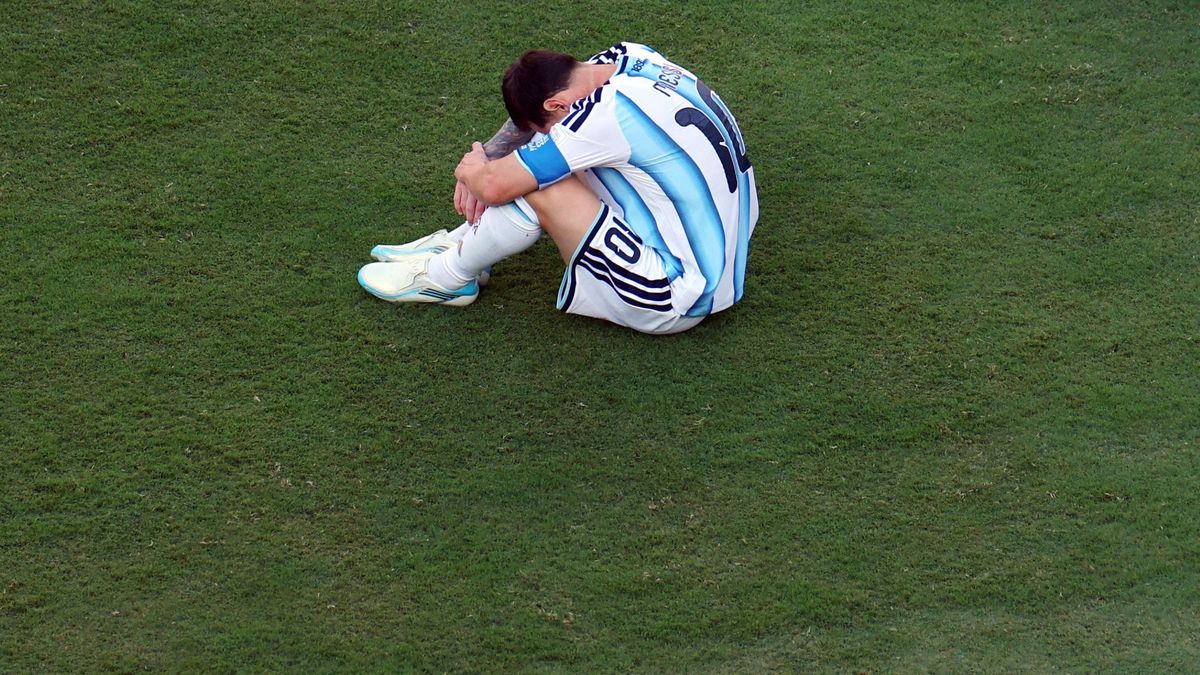 El conmovedor llanto de Messi frente a la hinchada argentina