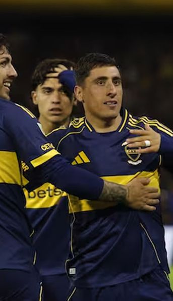 La marca histórica que rompió Miguel Merentiel tras su doblete en la victoria de Boca ante Talleres
