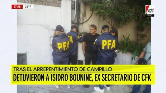 Cuadernos K: Campillo se convirtió formalmente en el nuevo arrepentido y detuvieron al ex secretario de CFK