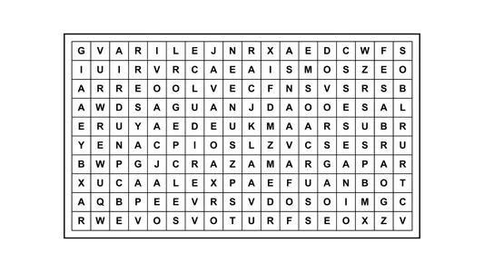 Encontrá la frase escondida: una sopa de letras con una cita célebre para descubrir