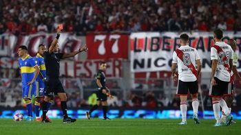 Lluvia de rojas: todos los expulsados en el Superclásico entre River y Boca