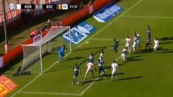 Boca-Huracán: los videos de los goles de Emmanuel Mas, Walter Bou y Junior Benítez para dar vuelta el partido en 12 minutos por la Superliga