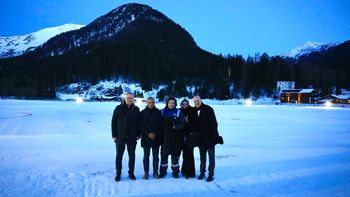 Milei llegó a Davos para participar del Foro Económico Mundial