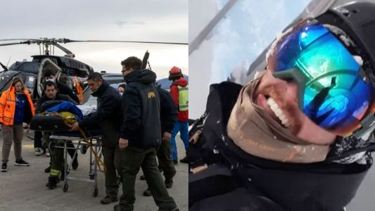 Cómo sigue la salud del joven que sobrevivió a la avalancha en Bariloche