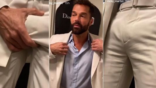 Ricky Martin enloqueció a sus fans con un tremendo video tocándose sus partes íntimas