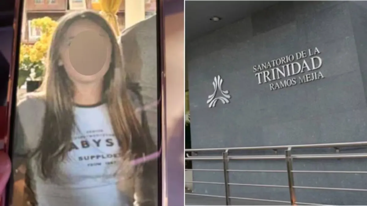 La menor estuvo internada por más de dos semanas en el Sanatorio de la Trinidad de Ramos Mejía.