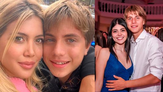 La novia de Valentino López lo contuvo de una forma muy especial mientras Wanda Nara pelea con Icardi en Italia