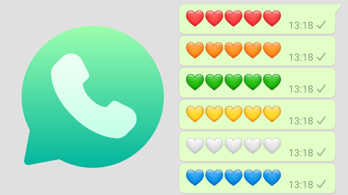 EMOJI de CORAZON en WHATSAPP: Qué significado tiene cada COLOR