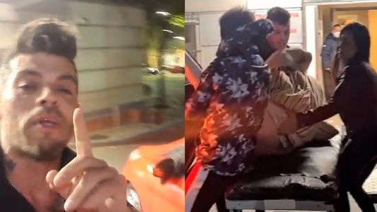 Cristian U trasladó de urgencia a su padre a un hospital y murió en sus brazos